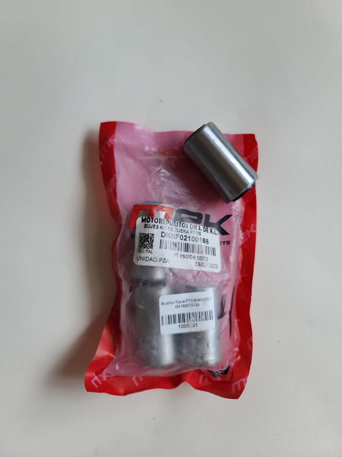 BUJES KIT DE TIJERA FT125