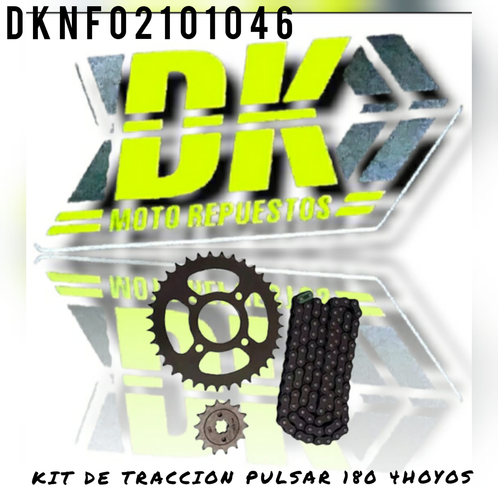KIT DE TRACCION 428H/124/42T/14T PULSAR 180 4 HOYOS