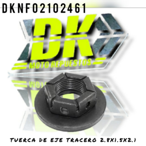 TUERCA P/EJE TRASERO 2.8X1.5X2.1