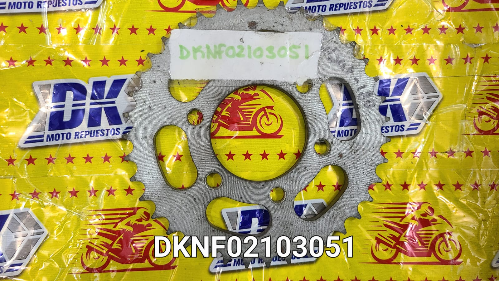 SPROCKET TRAS 39T CT100 6 HOYOS MOTOMIA