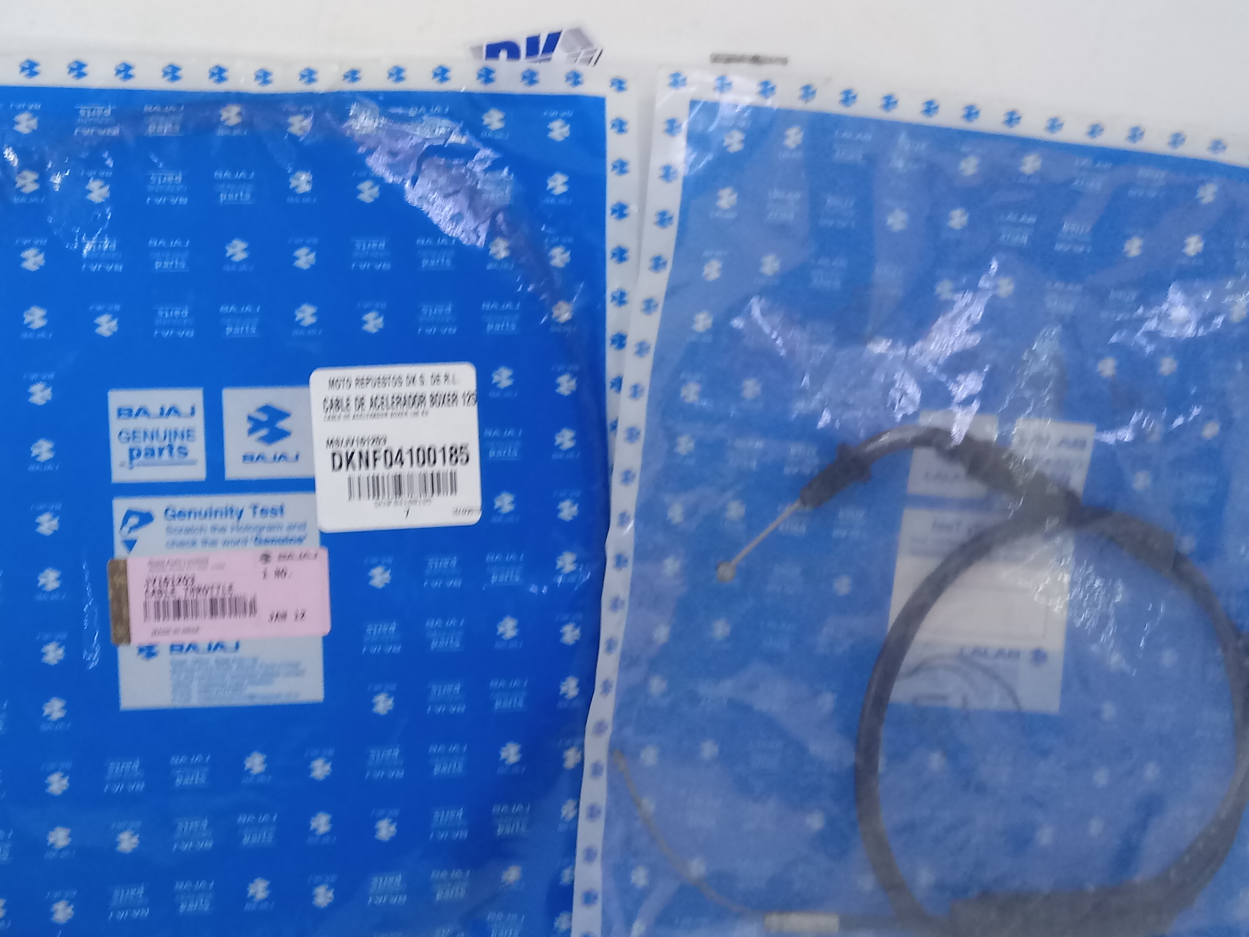 CABLE DE ACELERADOR PZA BOXER 125 KS 2009