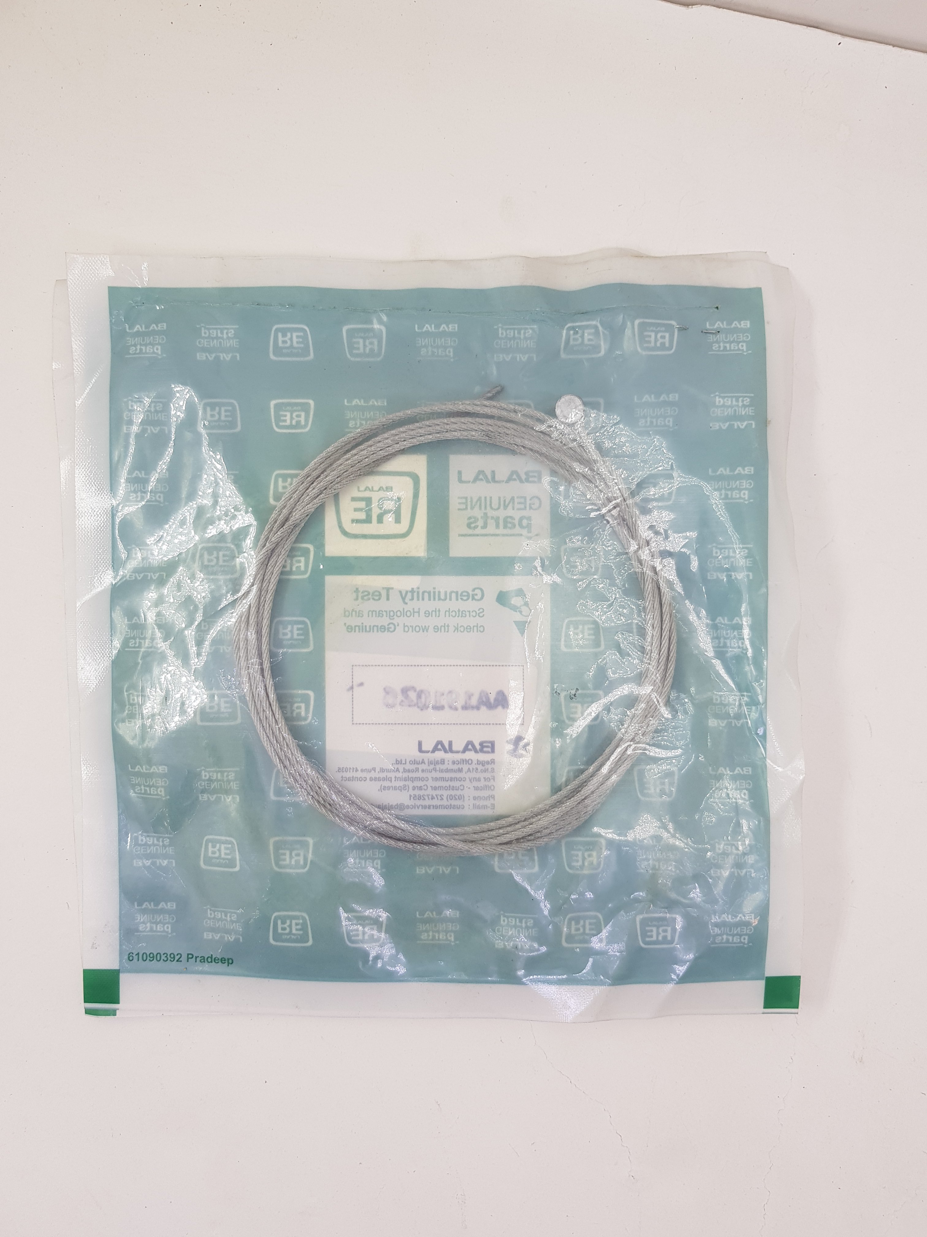 CABLE DE CLUTCH PZA INTERNO TORITO 175 FL 2005