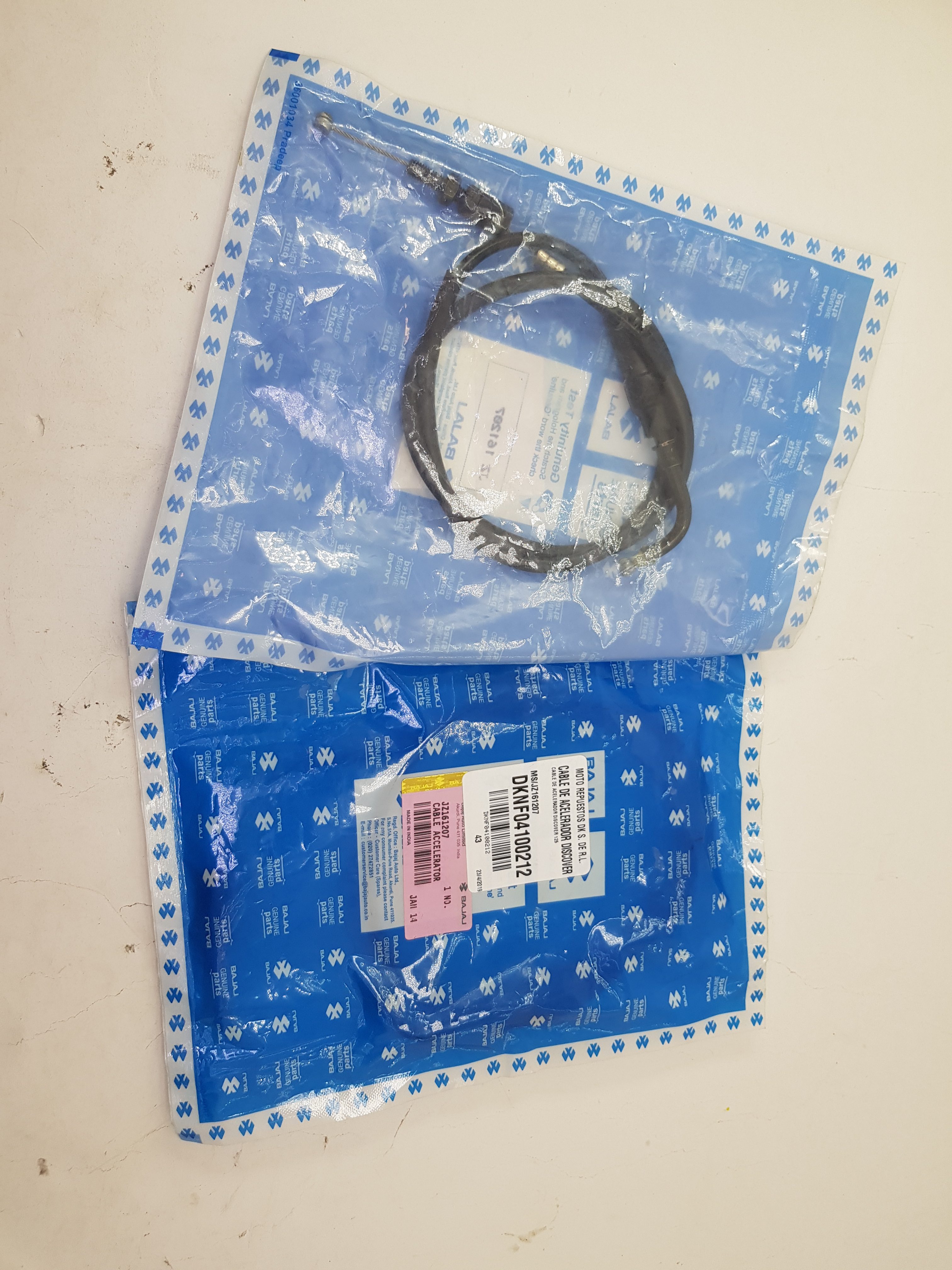 CABLE DE ACELERADOR PZA DISCOVER 125 ST 2012