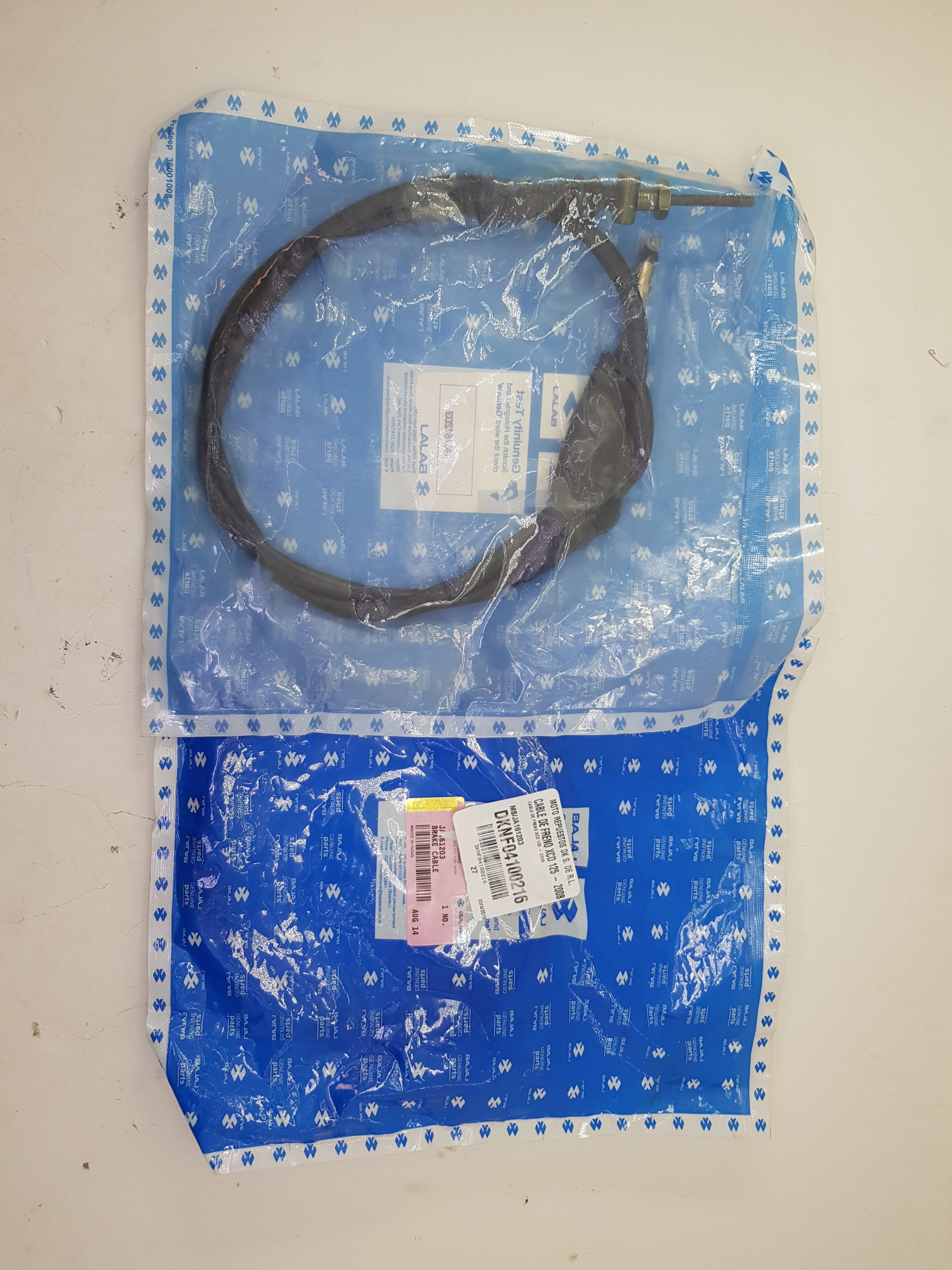 CABLE DE FRENO PZA XCD 125 - 2008