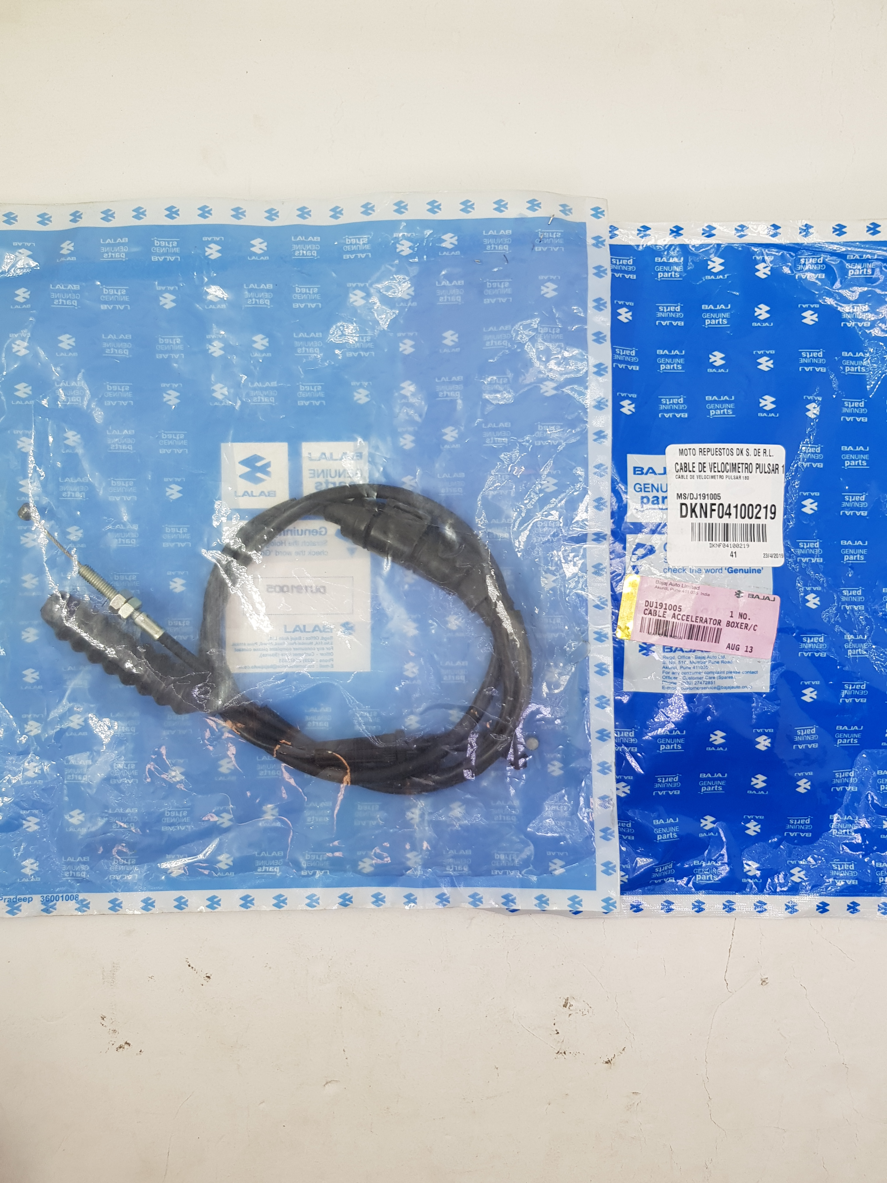 CABLE DE VELOCIMETRO PZA PULSAR 180 UG4 2013