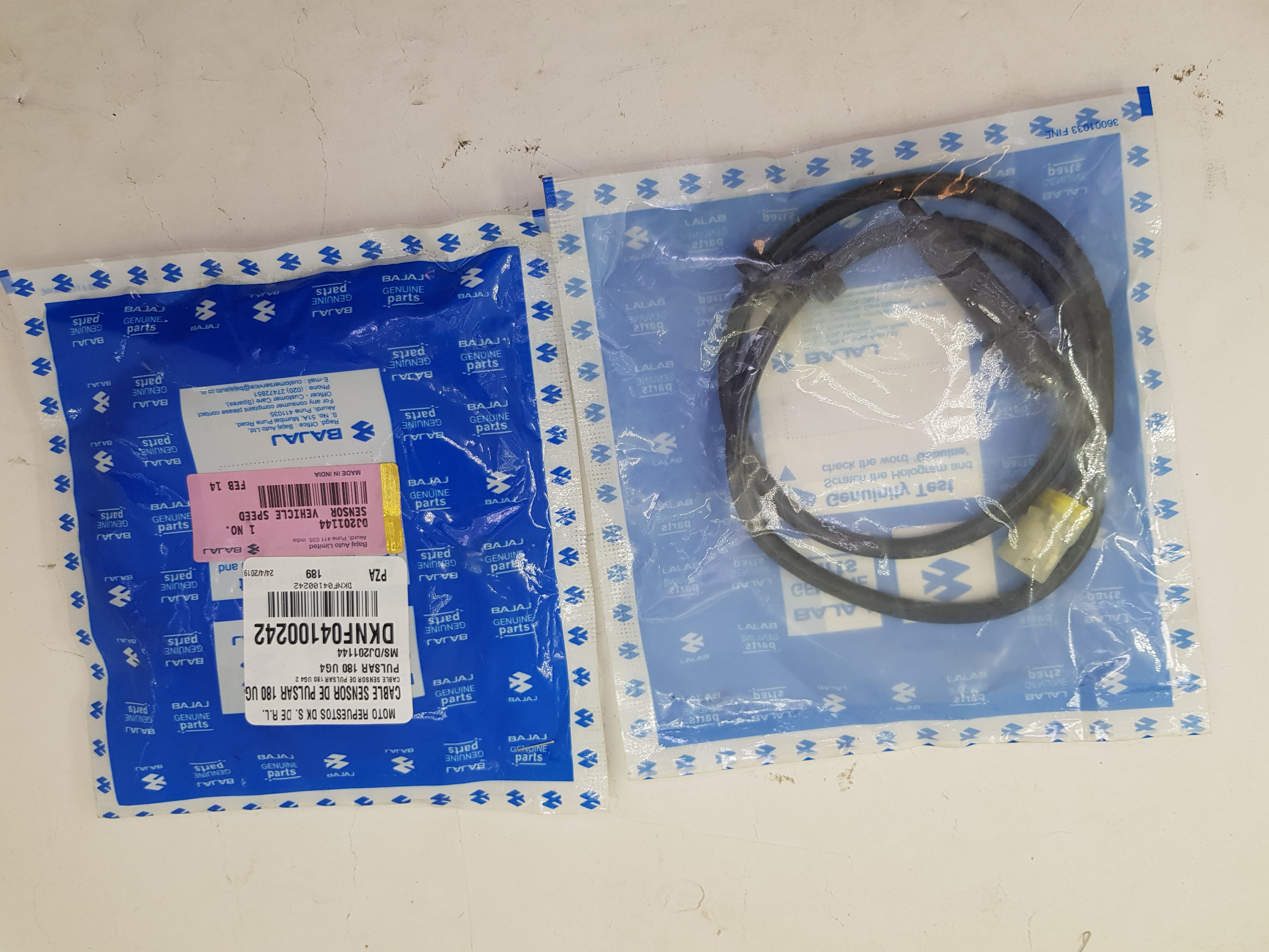 CABLE SENSOR DE PZA PULSAR 180 UG4 2013