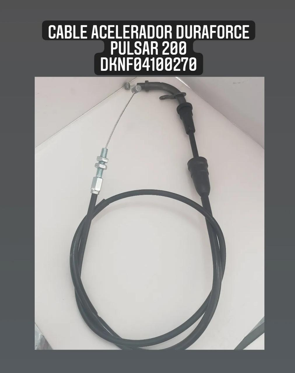 CABLE ACELERADOR DURAFORCE PULSAR 200