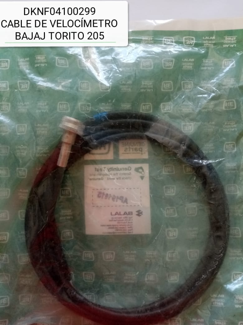 CABLE DE VELOCIMETRO BAJAJ TORITO 205 2012 C