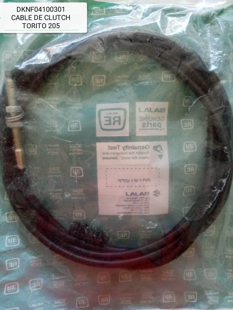 CABLE DE CLUTCH BAJAJ TORITO 205 2012 A