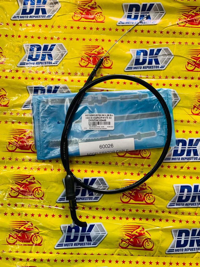 CABLE DE ACELERADOR HAYATE XCD