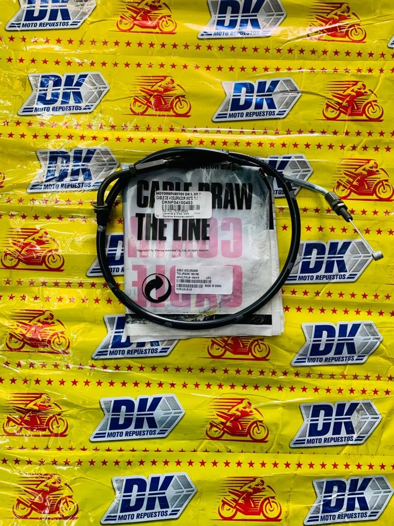 CABLE DE ACELERADOR WSTD TVS APACHE 180