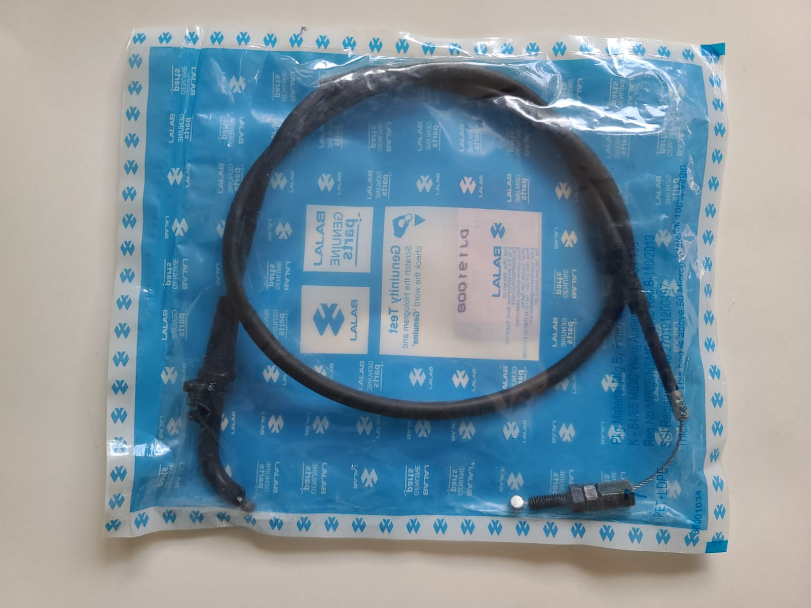 CABLE DE AHOGADOR 180CC PULSAR 180UG4