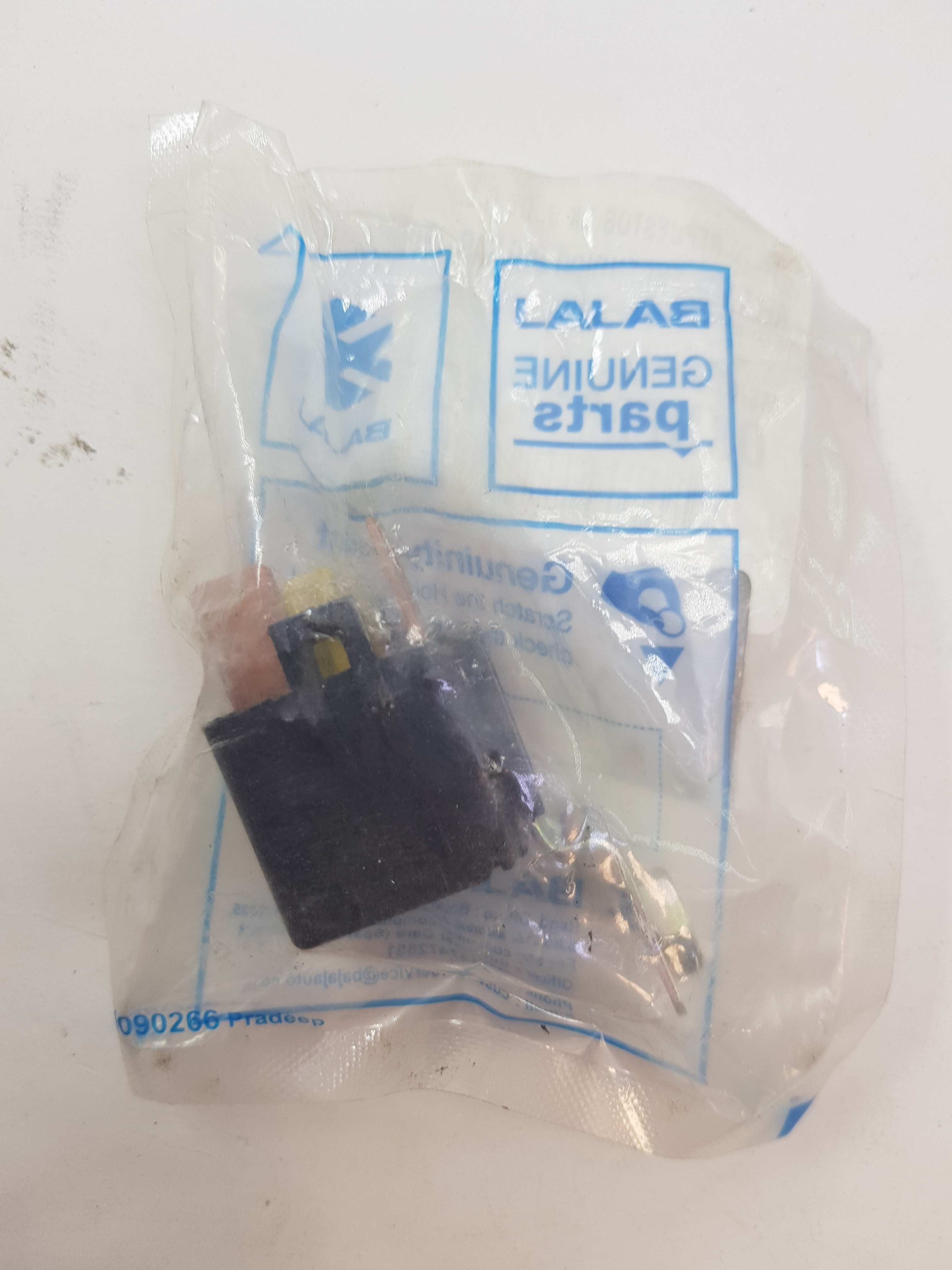 RELAY DE VIA PZA PULSAR 180 UG4 2013