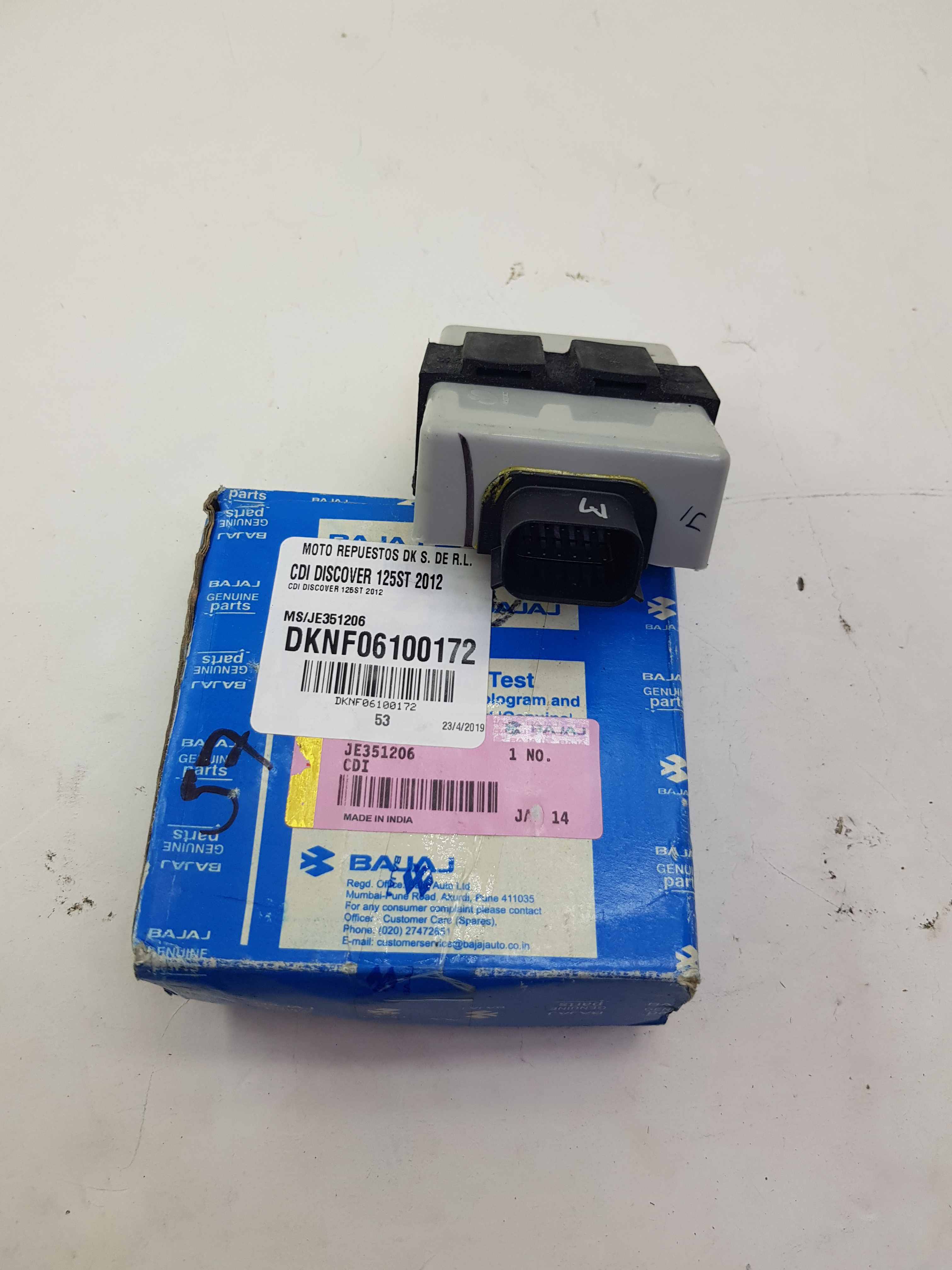 CDI PZA DISCOVER 125ST 2012