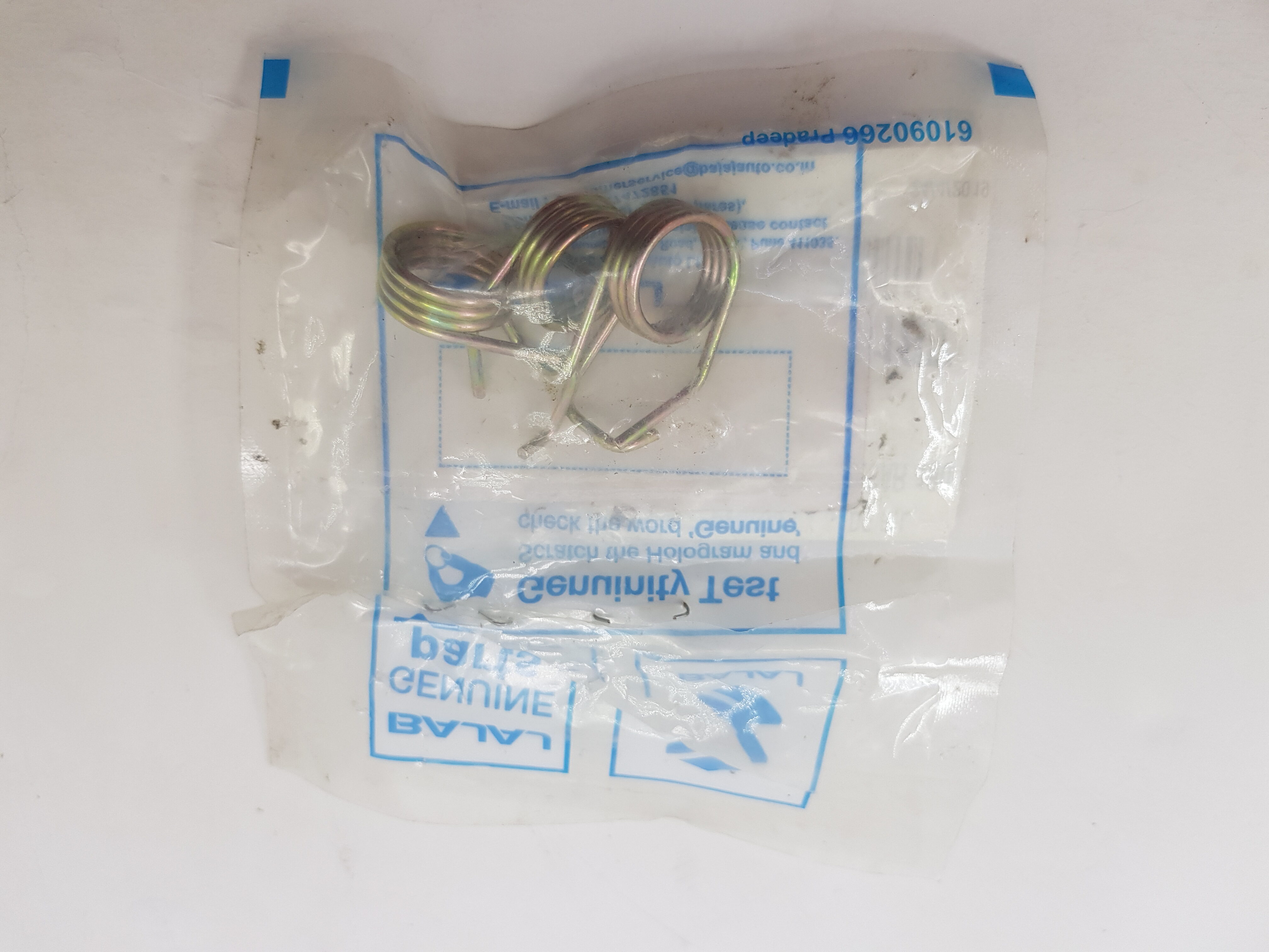 RESORTE DE CLUTCH PZA PULSAR 180 UG4 2012