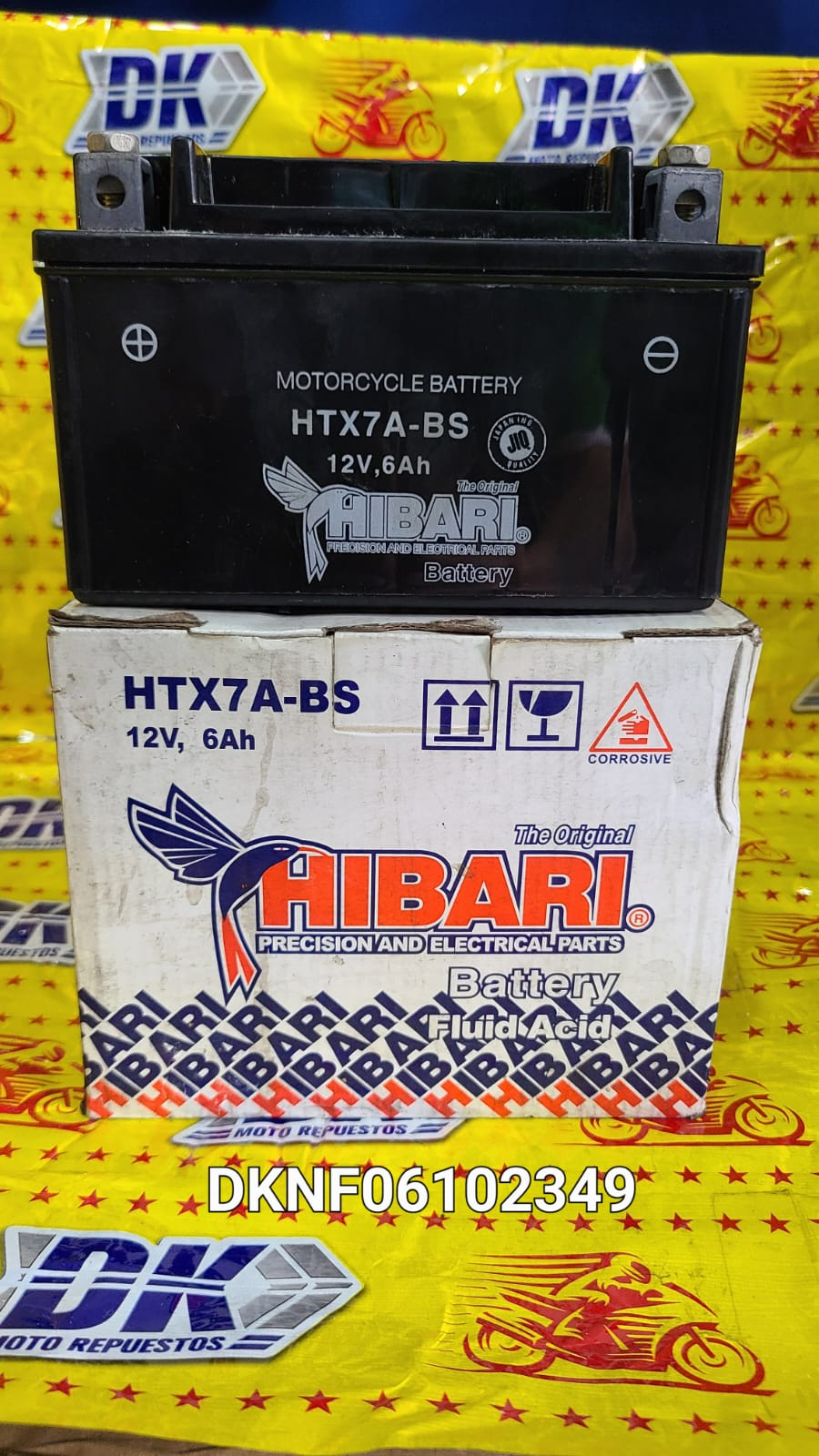 BATERIA YTX7A-BS HIBARI