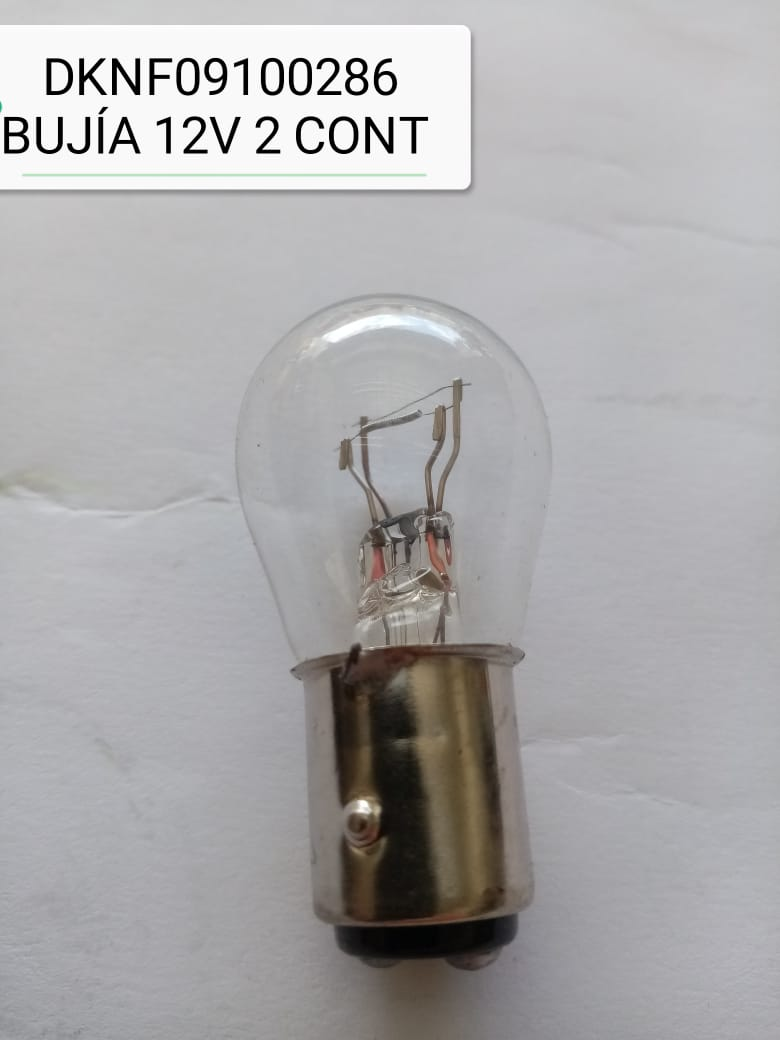 BUJIA 12V 2 CONT CARRO STOP