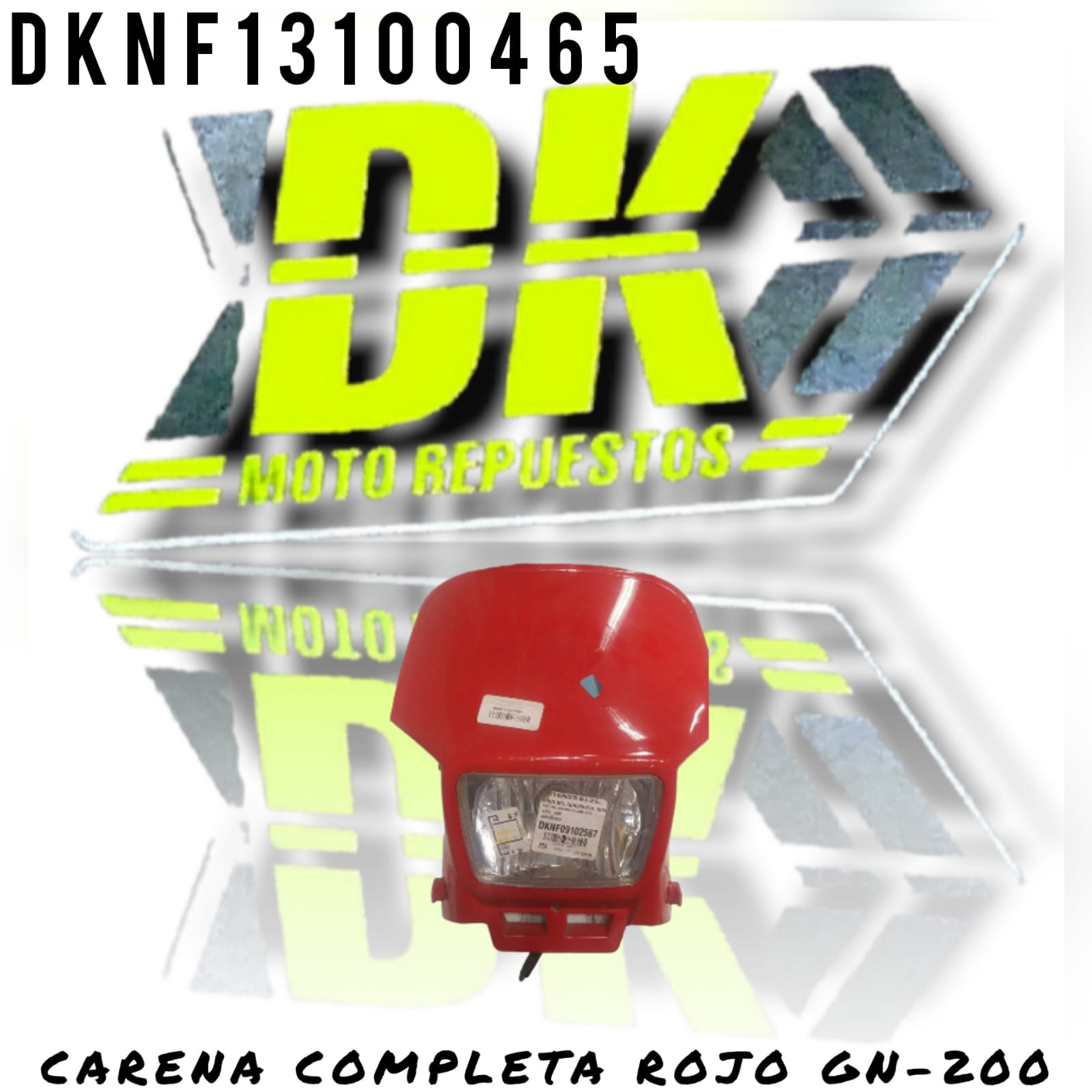 CARENA GEN200 ROJO