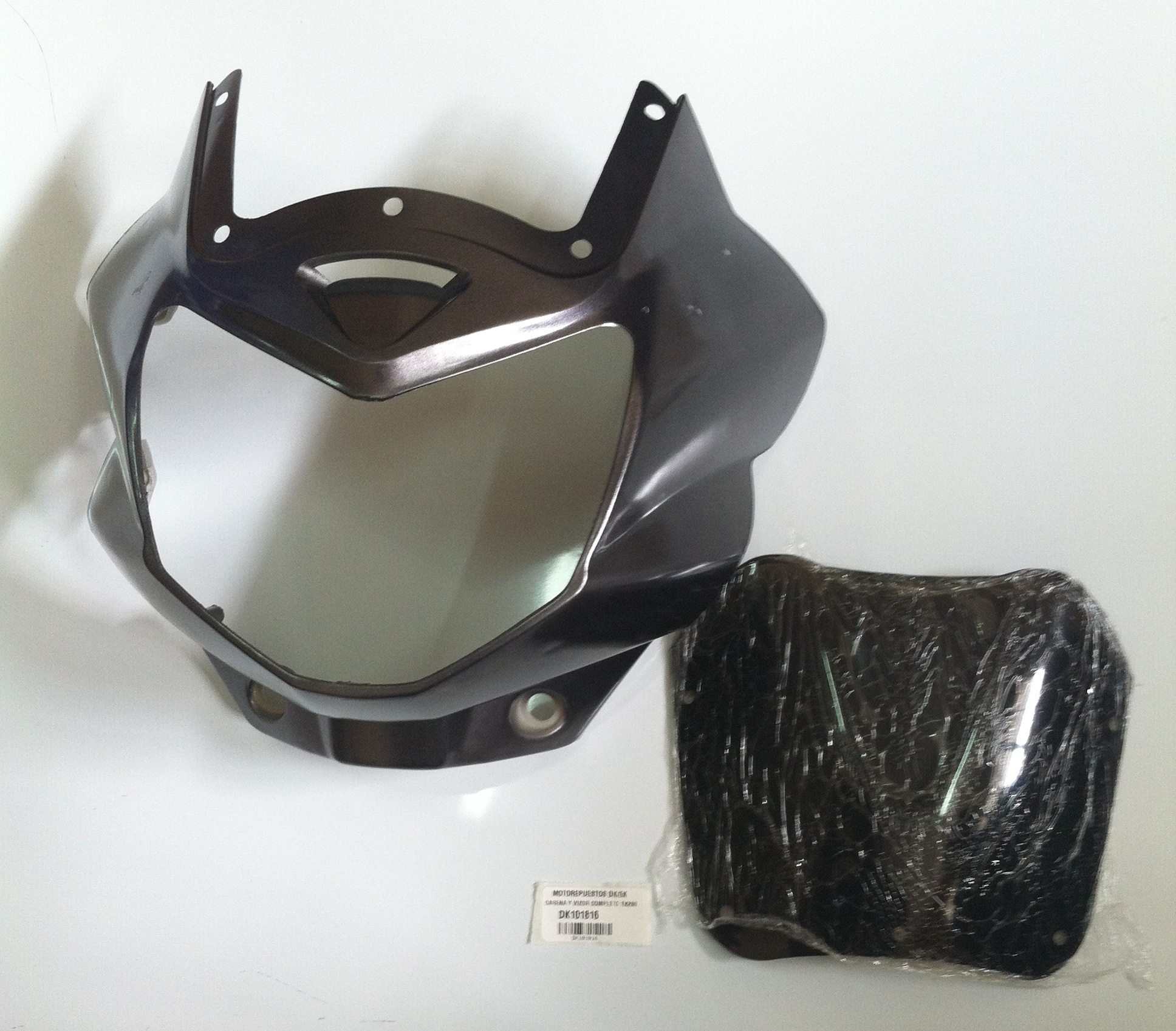CARENA TX200 Y VIZOR COMPLETO