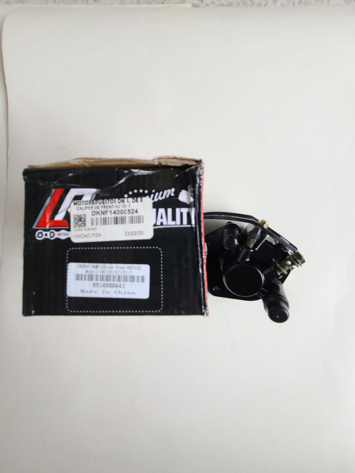 CALIPER DE FRENO HJ 125-7