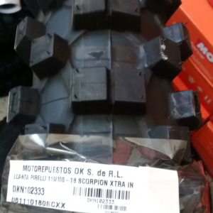 LLANTA 18/ 110/100-18 PIRELLI SCORPION XTRA IN