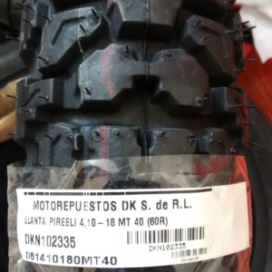 LLANTA 18/ 4.10-18 PIREELI MT 40 (60R)