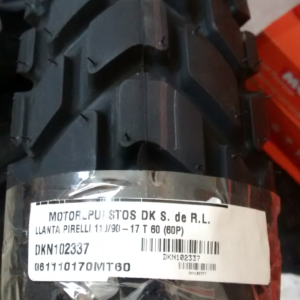 LLANTA 17/ 110/90-17 PIRELLI T 60 (60P)