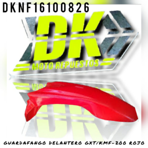 GUARDAFANGO DELANTERO KMF/GXT200 3 HOYOS ROJO