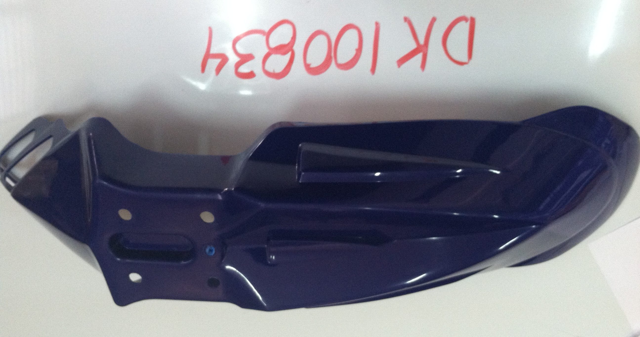 GUARDAFANGO DELANTERO SUPER MOTO AZUL