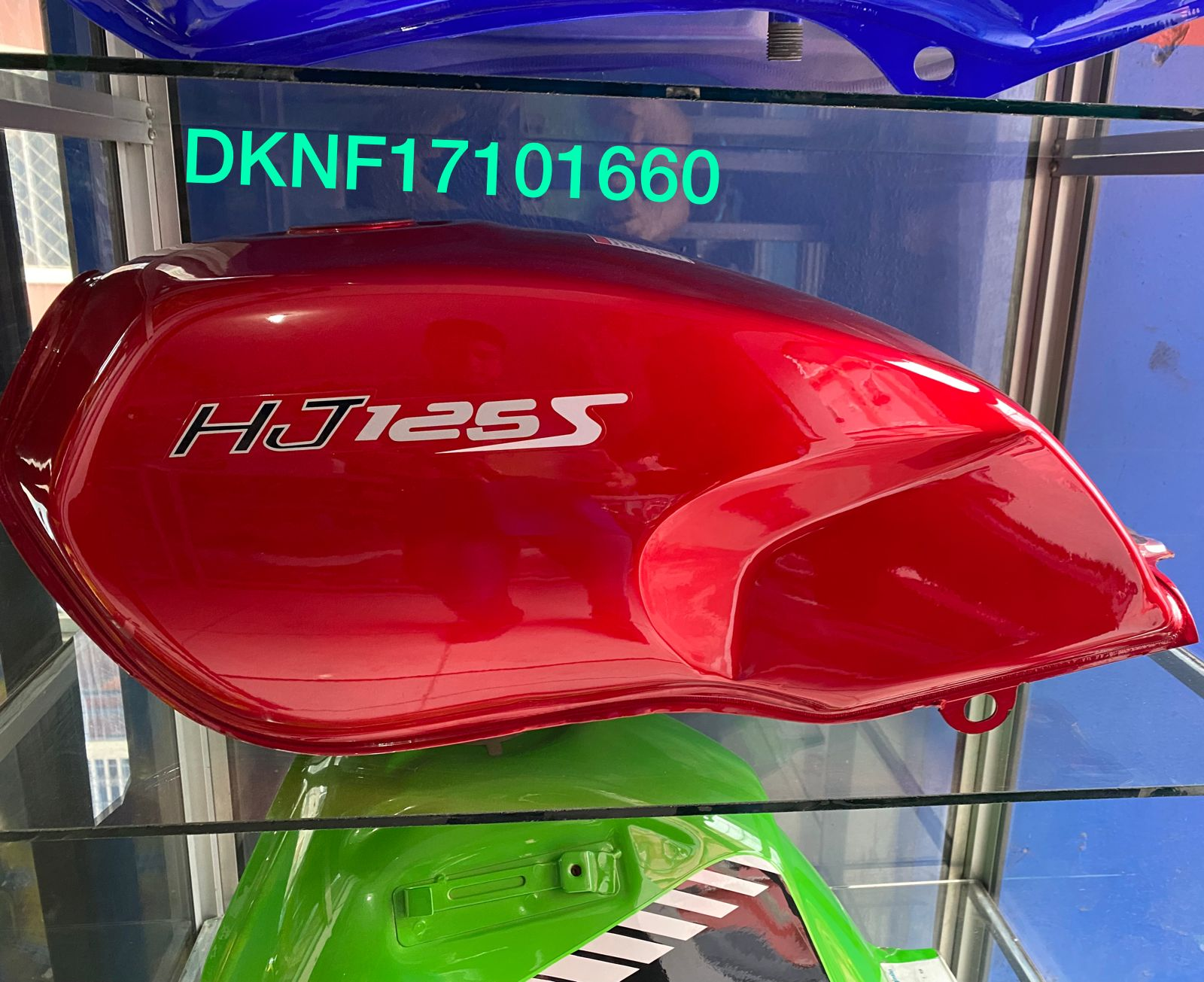 TANQUE DE GAS HJ125-7 ROJO