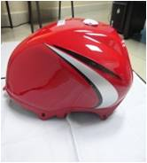 TANQUE DE GAS YBR125 ROJO