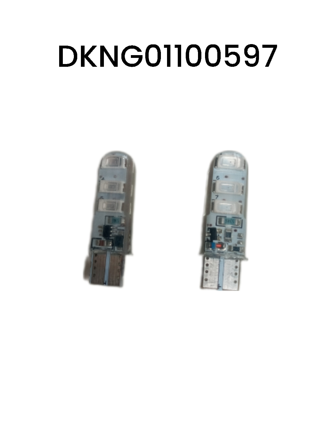 BUJIA LED 5050-6 PUNTOS HACHITA PAR FLASH AZ/RO/ PAR
