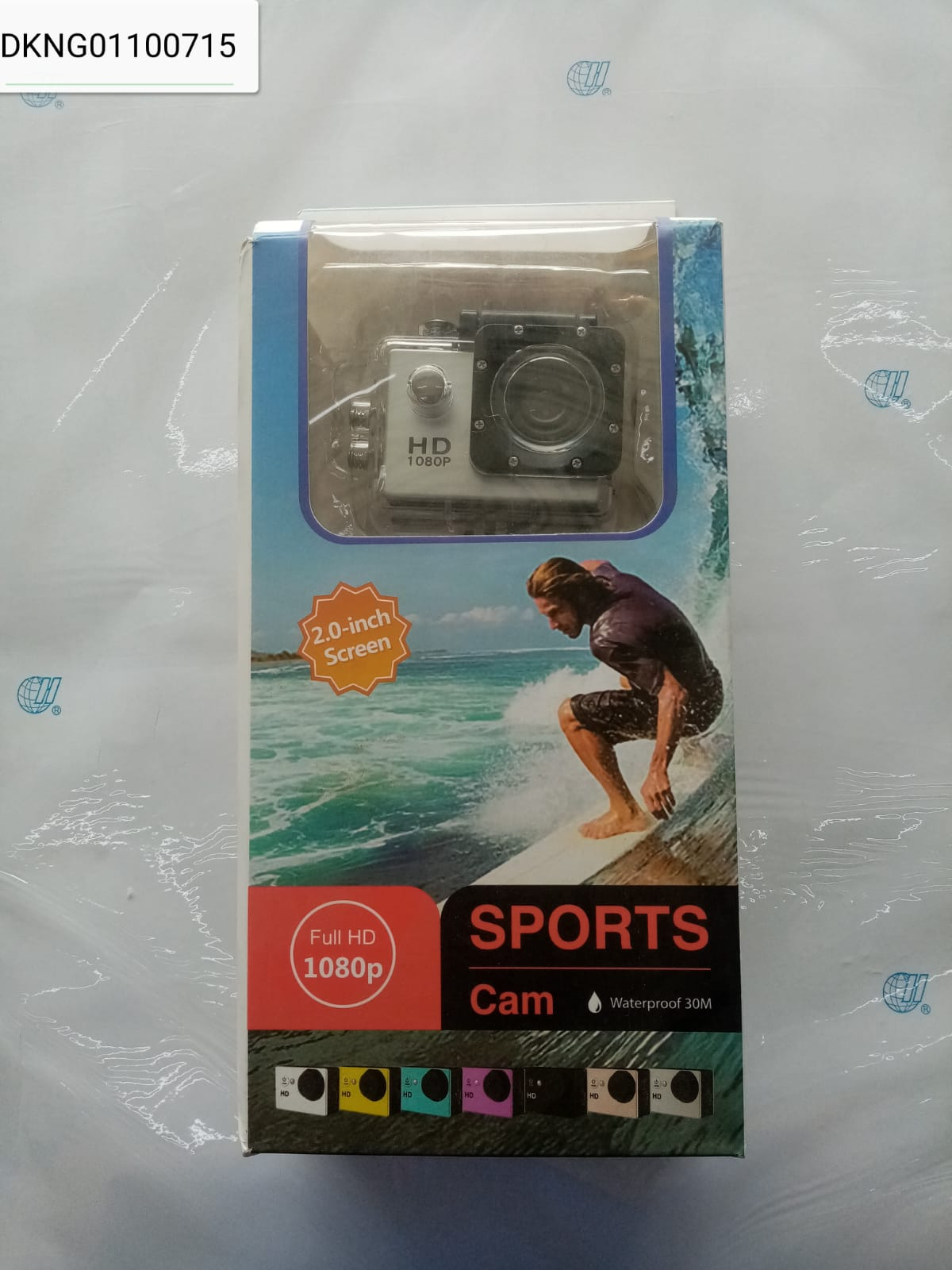 CAMARA PARA CASCO SPORT CAM WATERPROOF 30M