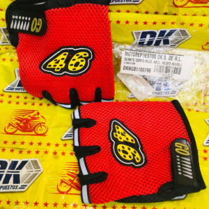 GUANTES CORTO ROJO, AZUL, NEGRO