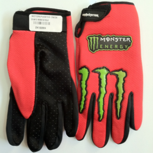 GUANTES MONSTER ROJO