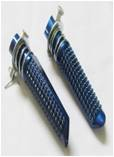 ESTRIBOS ALUMINIO AZUL 1149