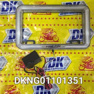 PORTA PLACA NEON VERDE P/MOTO