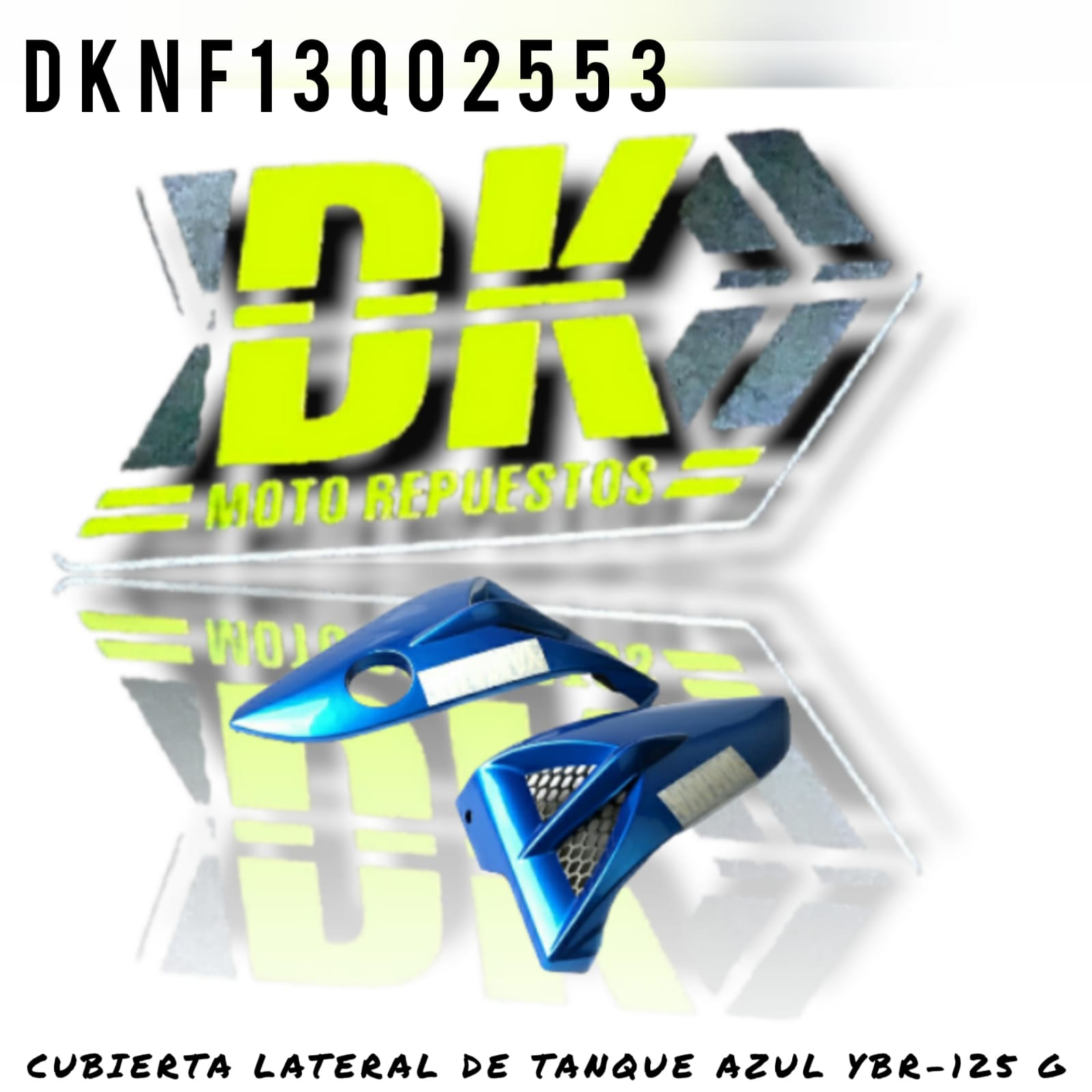 CUBIERTA TANQUE YBR125G AZUL