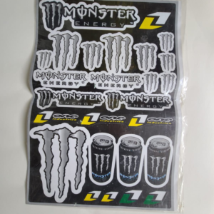 CALCOMANIA MONSTER GRIS 45x31 CM