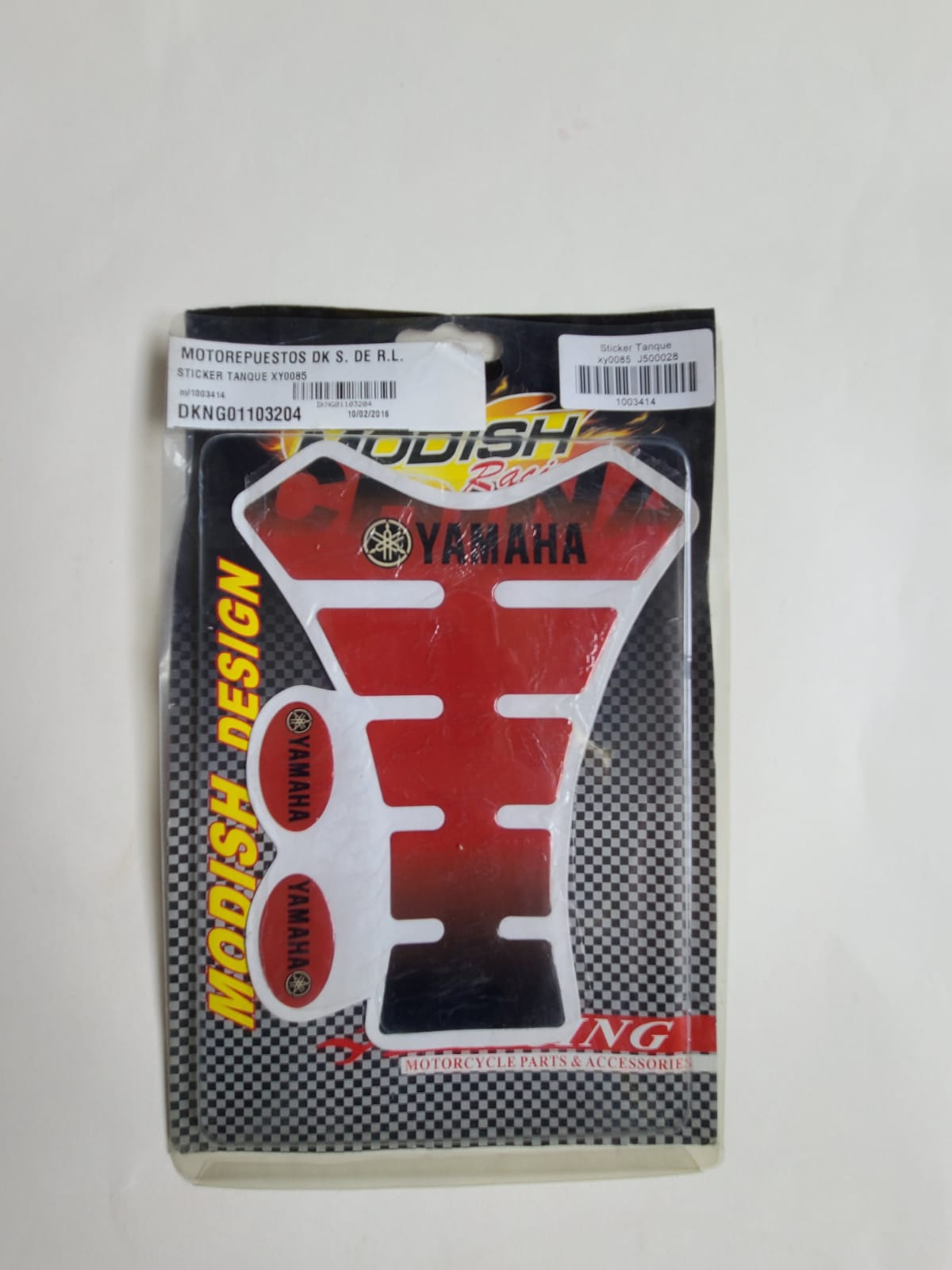 CALCOMANIA PROTECTOR DE TANQUE XY0085
