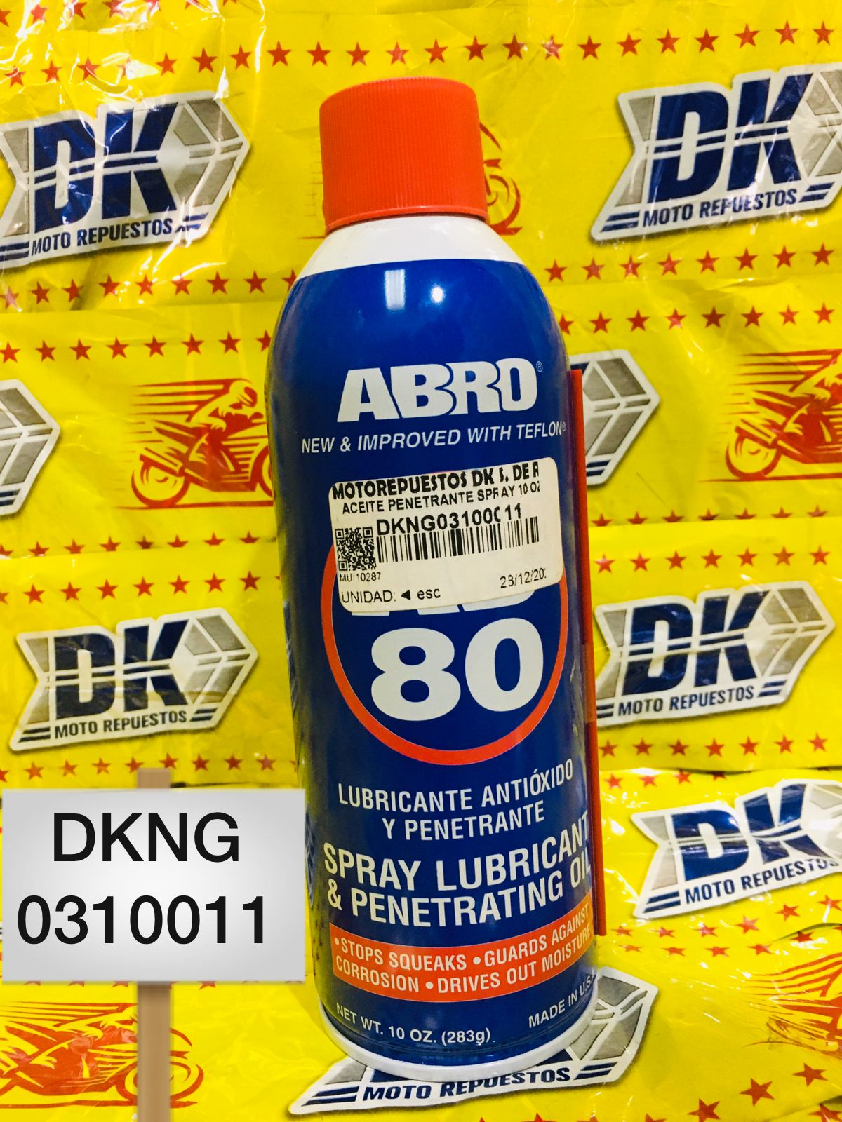ACEITE PENETRANTE SPRAY 10 OZ ABRO