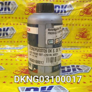 LIQUIDO FRENO DOT 4 250 ML BOSCH