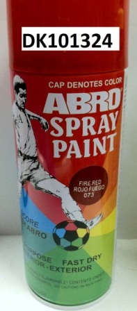 PINTURA SPRAY ROJO FUEGO ABRO 073