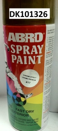 PINTURA SPRAY SUPER CROMO ABRO 029-417