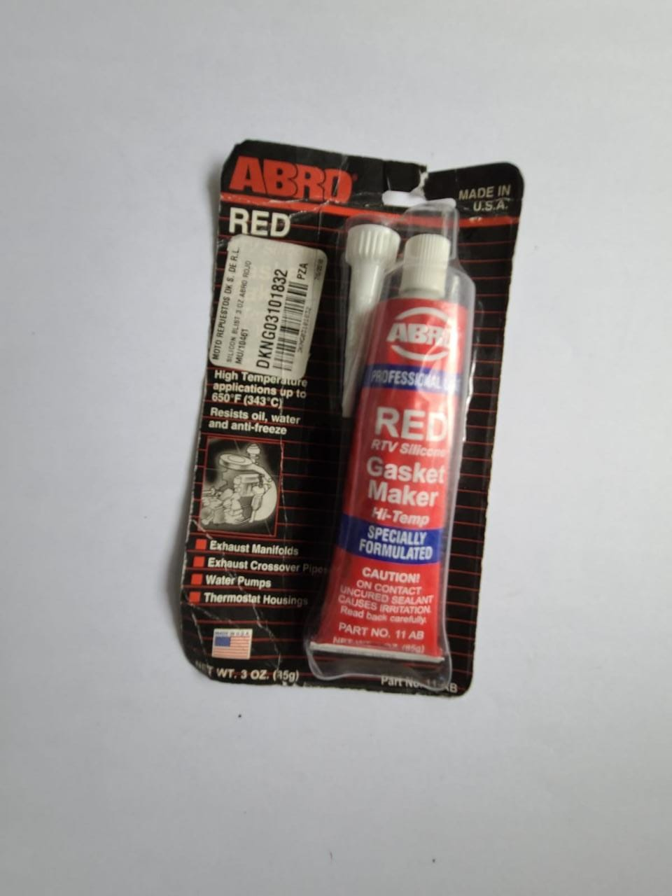 SILICON BLIST 3 OZ ABRO ROJO