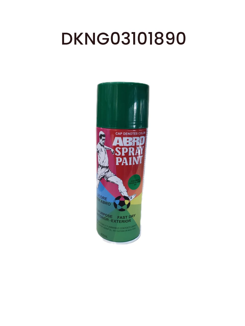 PINTURA SPRAY VERDE CLARO ABRO 045