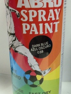 PINTURA SPRAY AZUL OSCURO ABRO