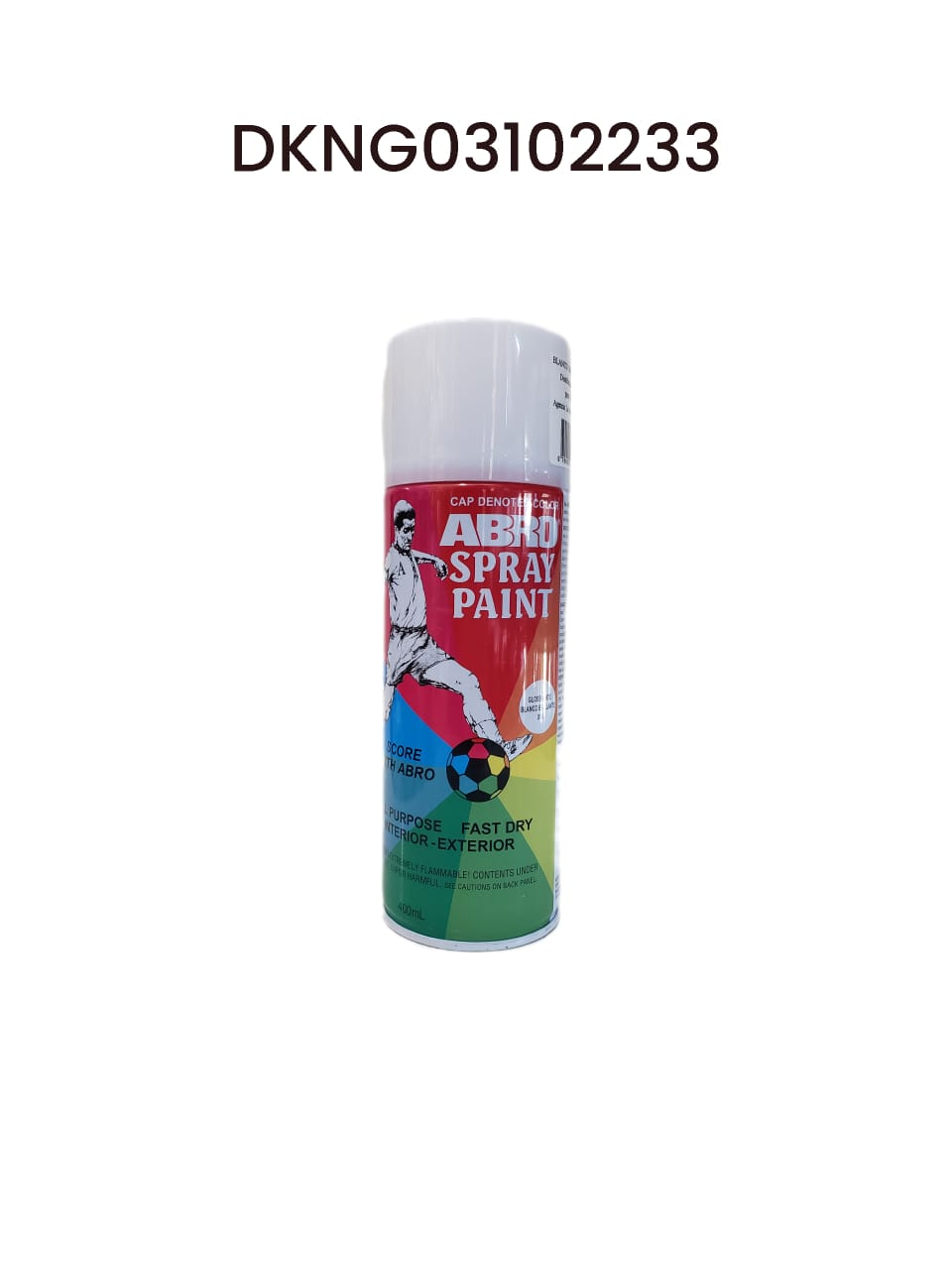 PINTURA SPRAY BLANCO ABRO