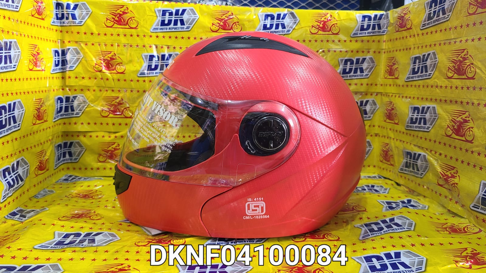 CASCO CERRADO AEROSTAR CARBO PLUS ROJO