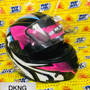 CASCO AXUS DOT ABATIBLE AX119 SCORPIO NEGRO/VERDE